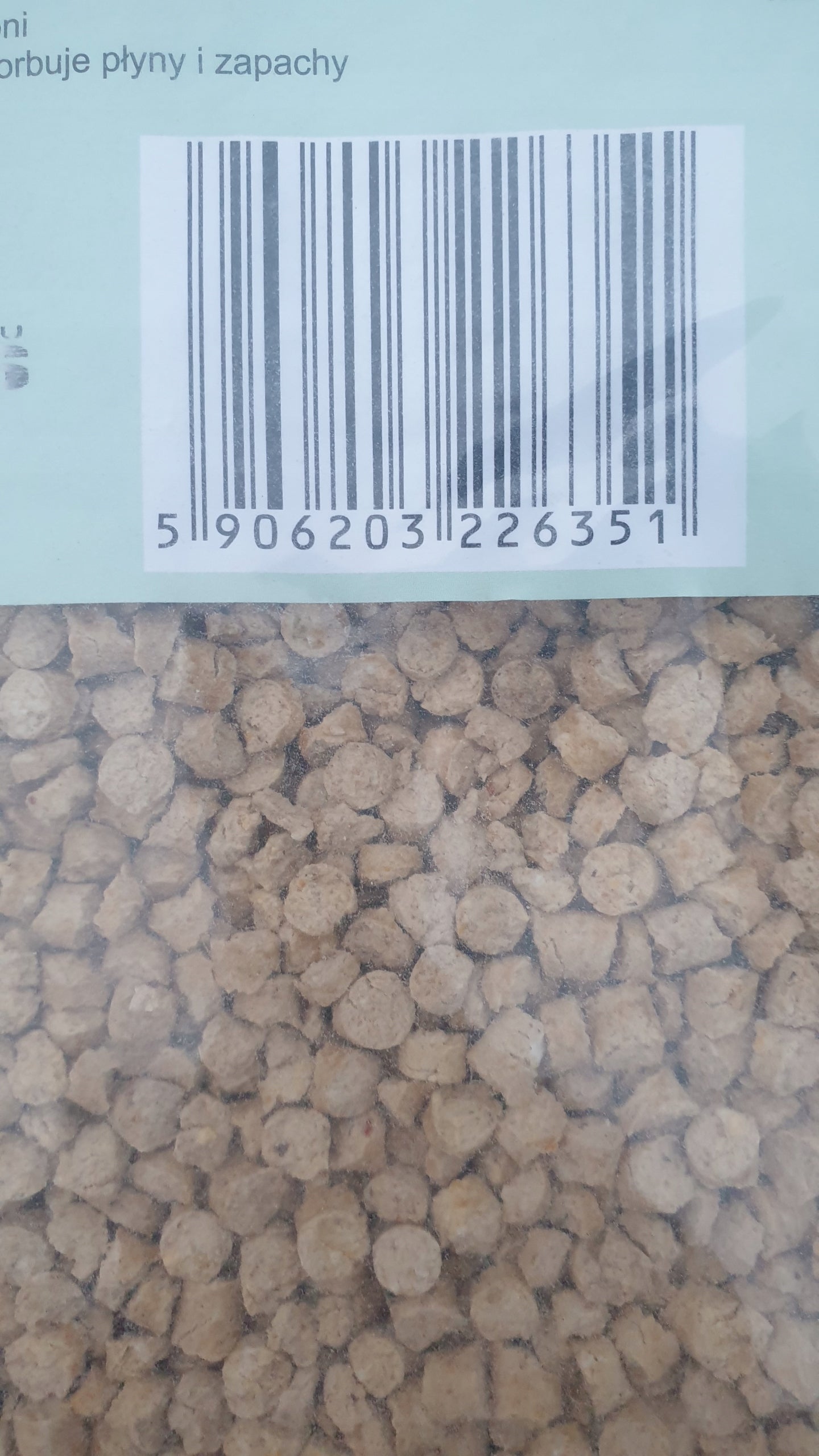 Corn Pellet Clumping Dust-Free Extra Thick Cat Litter 9,8L Trade name Pellet kukurydziany zbrylający bezpyłowy bardzo gruby żwirek dla kota 9,75L