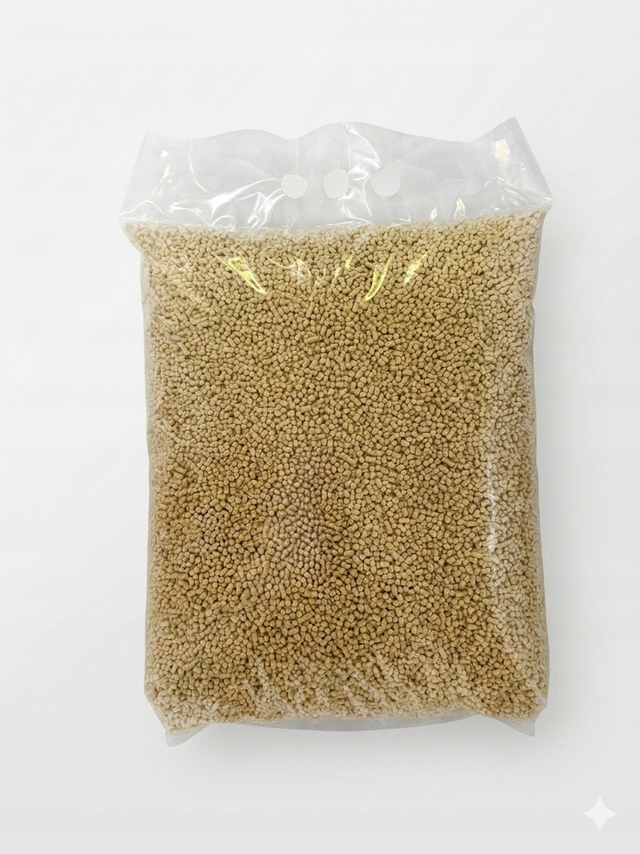 Corn litter 10kg clumping for cat litter boxes Manufacturer code EKONIKO PELLET KUKURYDZIANY 20L