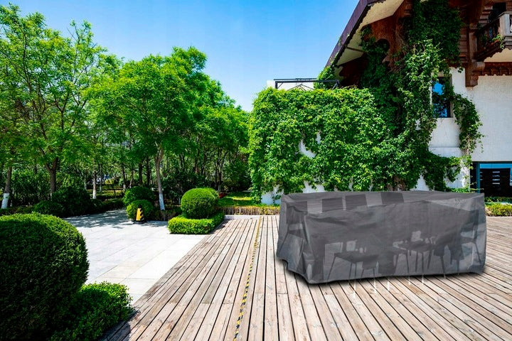 Corner Cover, Sofa Waterproof Grey Garden Furniture Chair 300x190cm Color gray