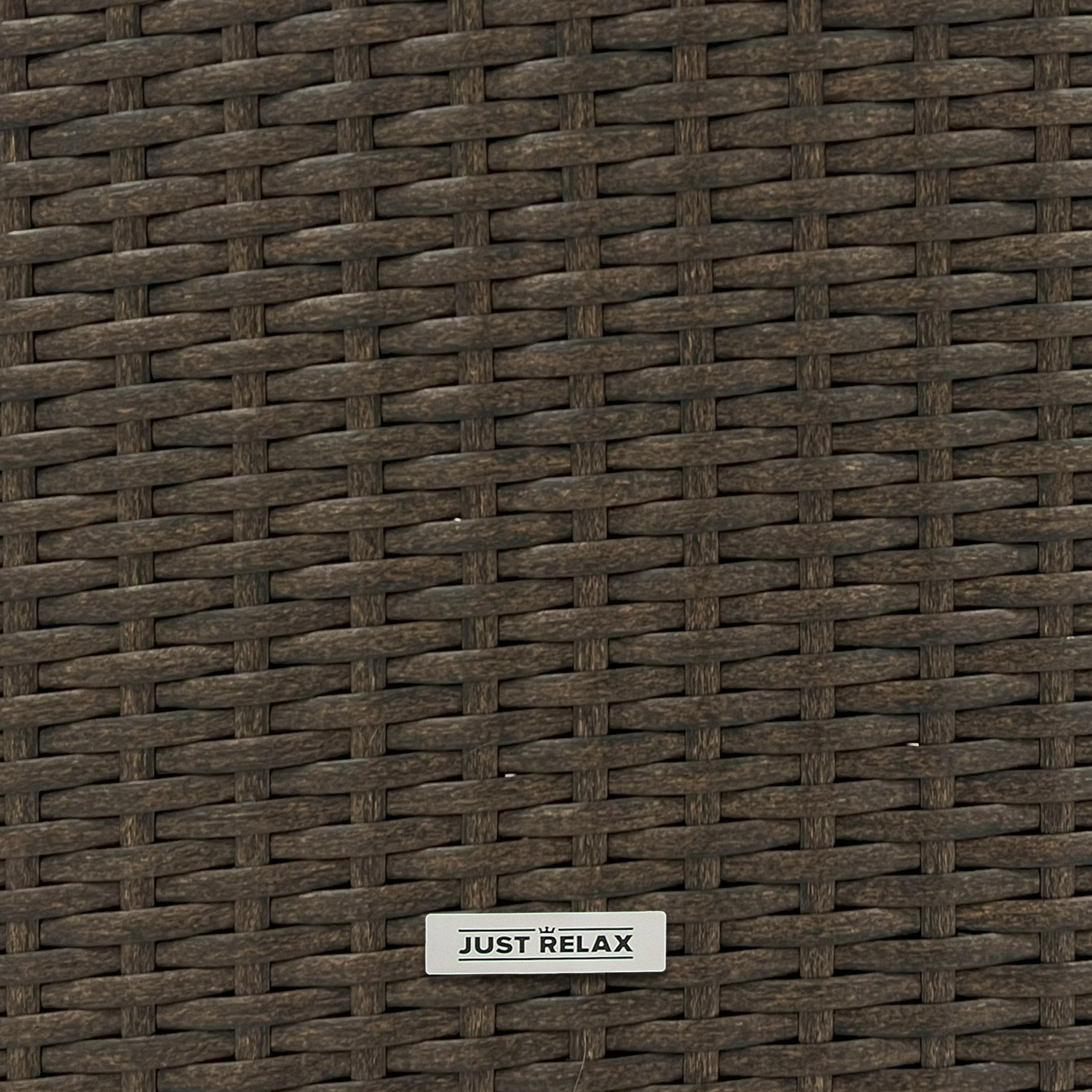 Corner Garden Furniture Set Leisure Table and Chairs Brown Main material synthetic rattan