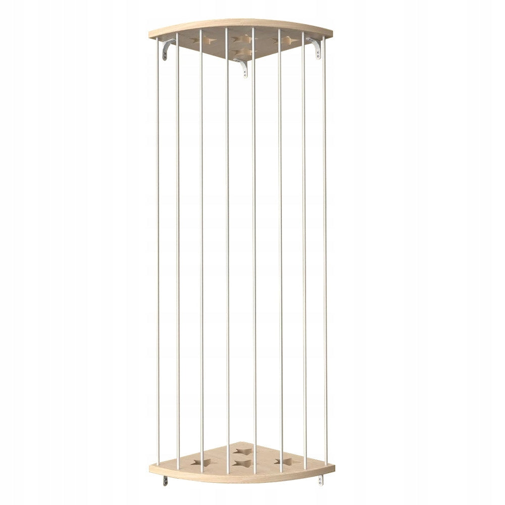 Corner Plush Organizer - Hanging Mesh for Kids' Room