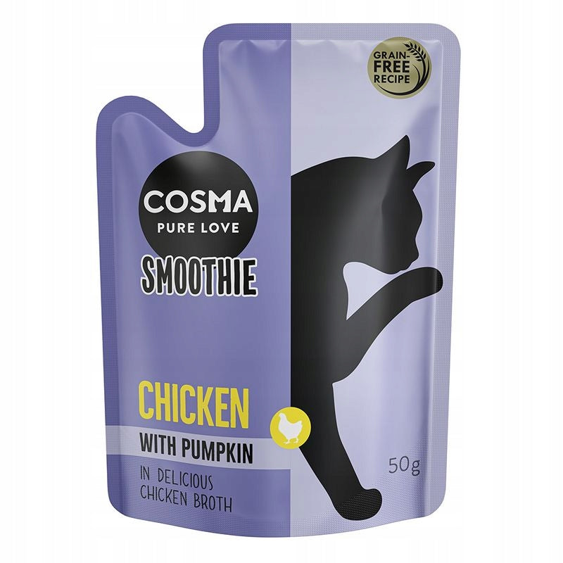 Cosma Smoothie wet food chicken pumpkin 50g for cats