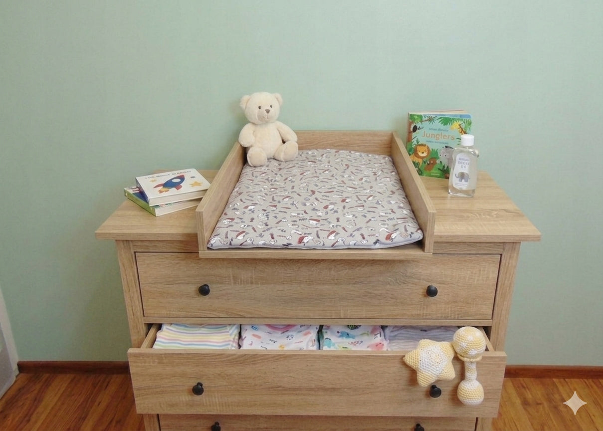 Cot changing table chest of drawers UNIVERSAL (70x50 cm) SONOMA Packaging status original