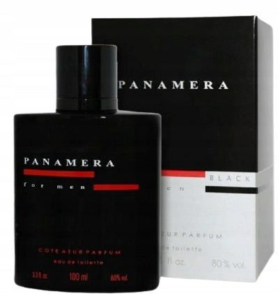 Cote d'Azur Panamera BLACK For Men 100ml eau de toilette