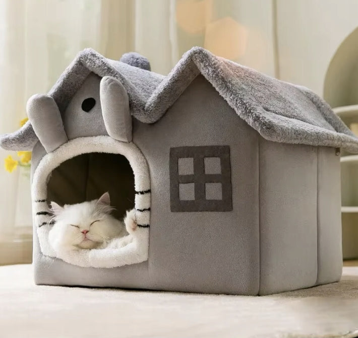 Cottage bed booth playpen soft plush for cat and dog comfortable Brand Przydasie.pl