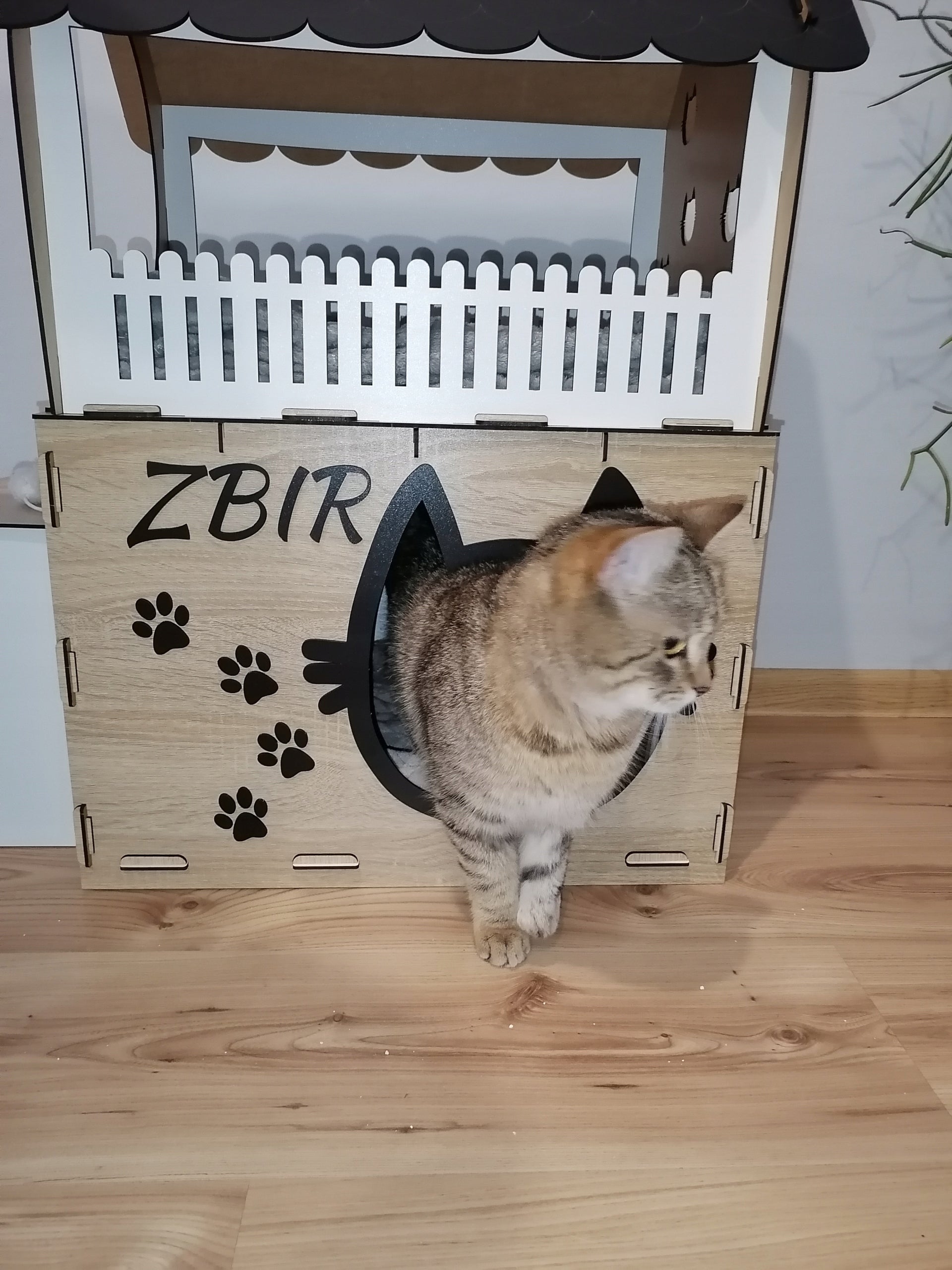 Cottage booth cat bed cat name Length 86 cm