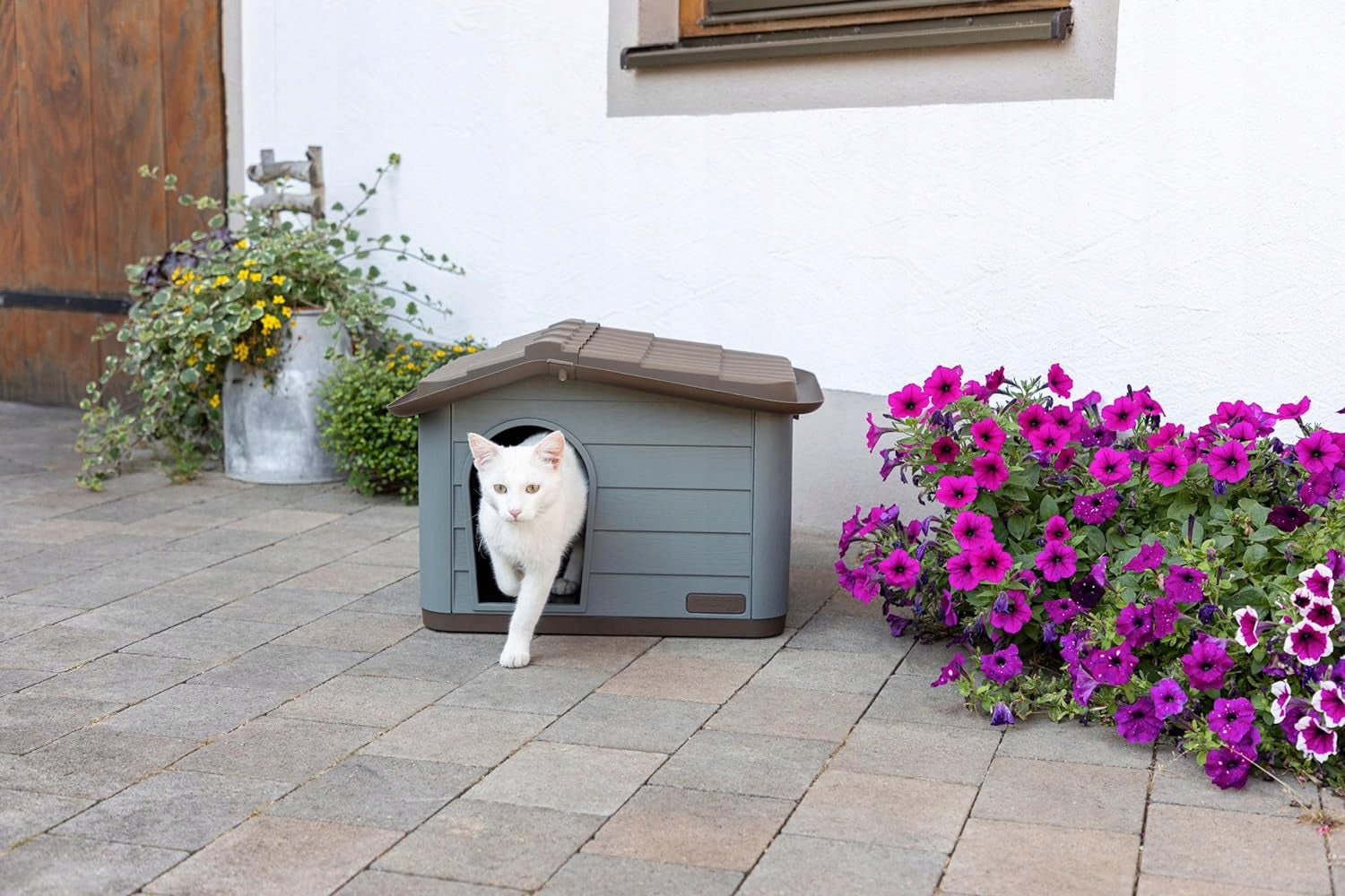 Cottage cathouse Kerbl 81341 60x51x41 cm 6266 Trade name DOMEK BUDKA DLA KOTA KERBL 81341 60X51X41 CM 6266