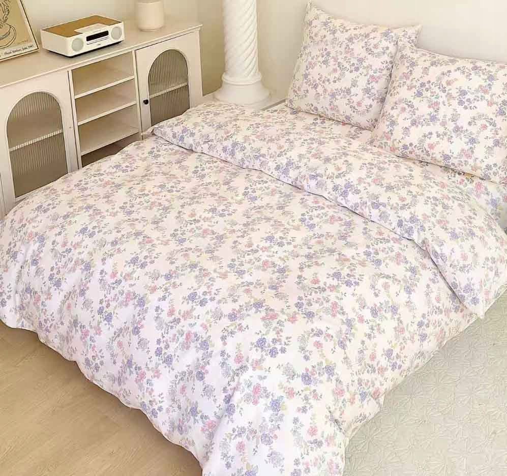 Cotton Floral Duvet Cover Set for Double Bed 160x200 Manufacturer code M2013