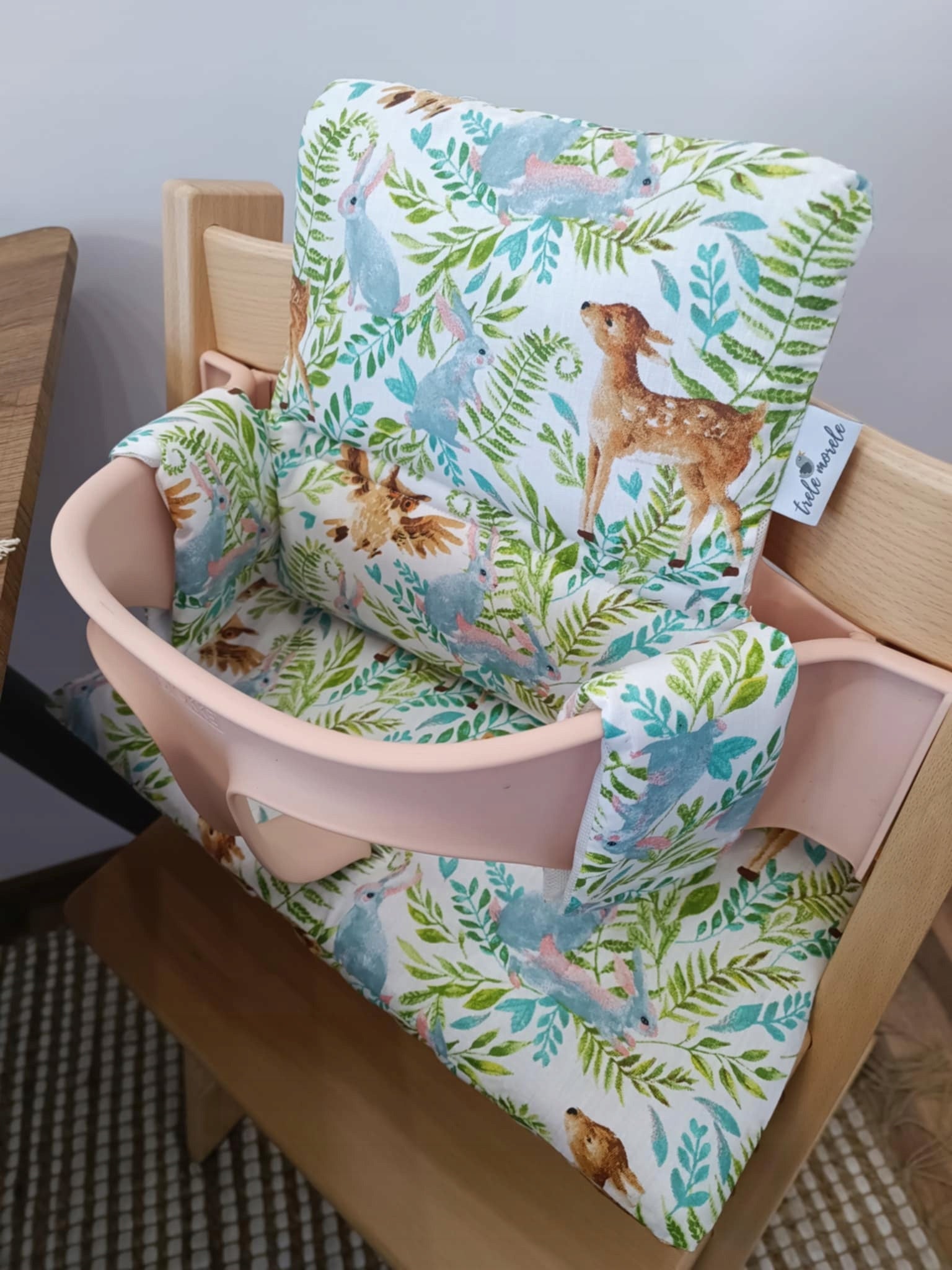 Cotton Pillows for Stokke Tripp Trapp 2in1 Owl Deer