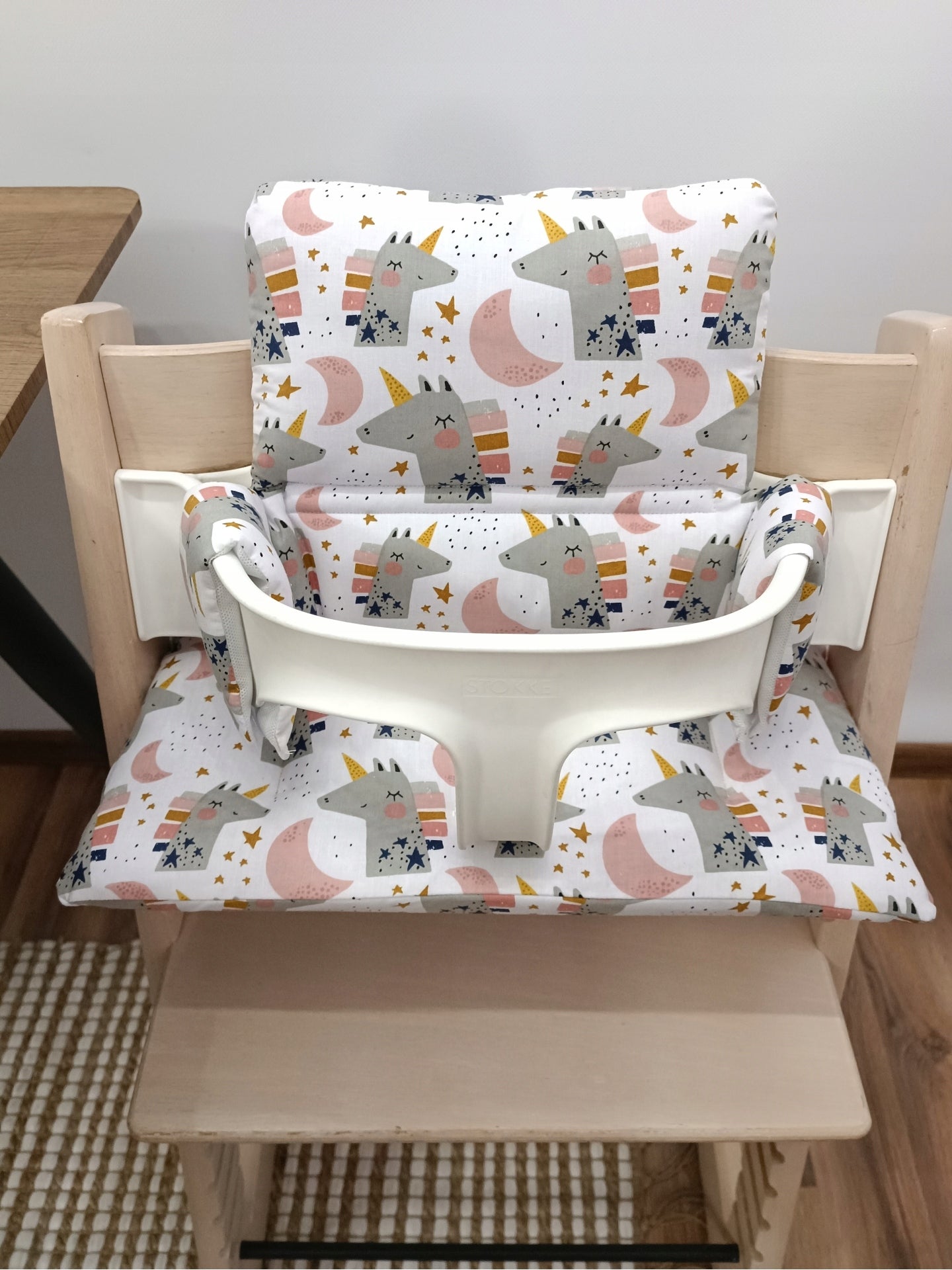 Cotton Pillows for Stokke Tripp Trapp 2in1 Unicorns Packaging status original