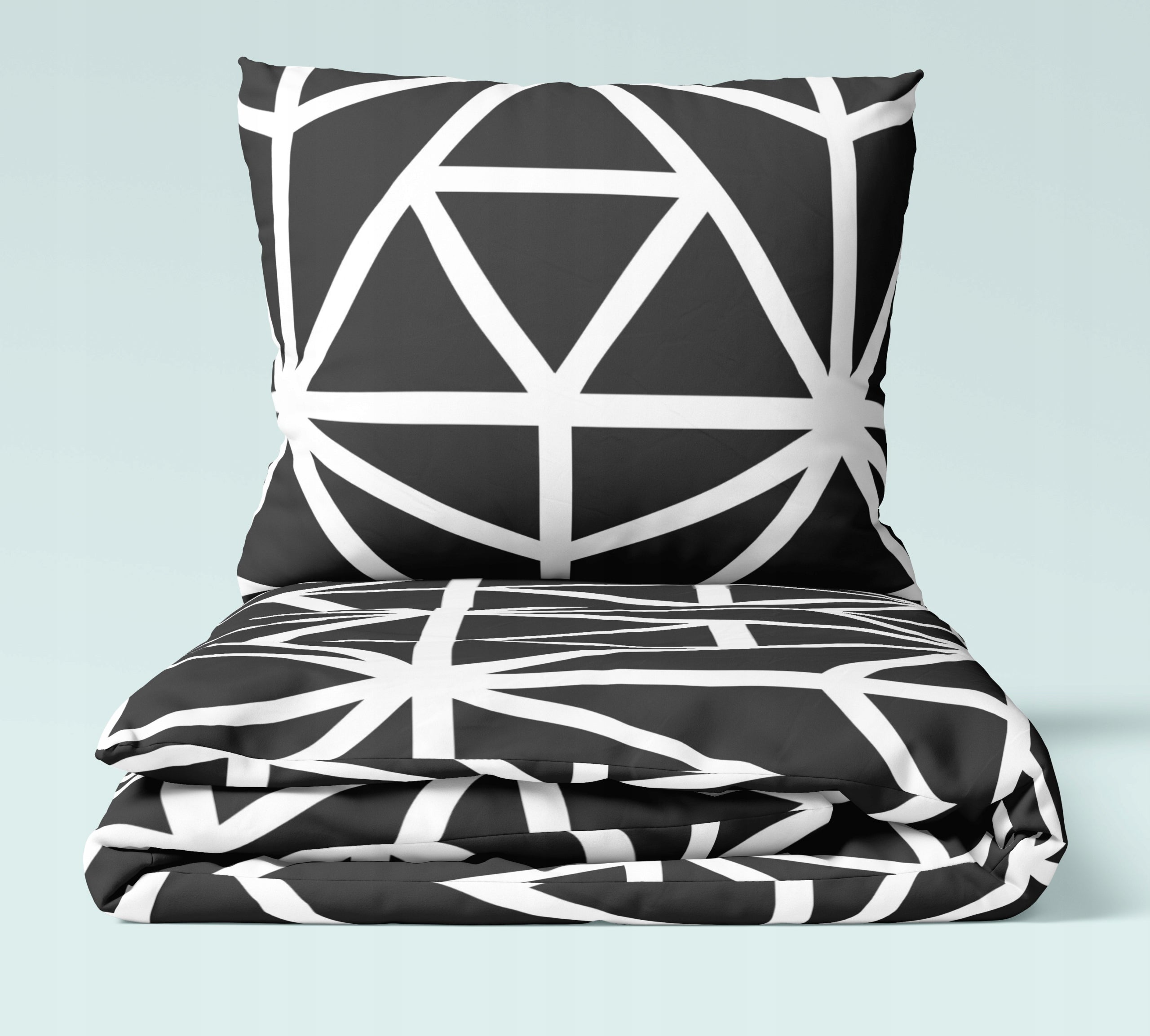 Cotton bedding 160cm x 200 Poland geometry patterns Packaging status original