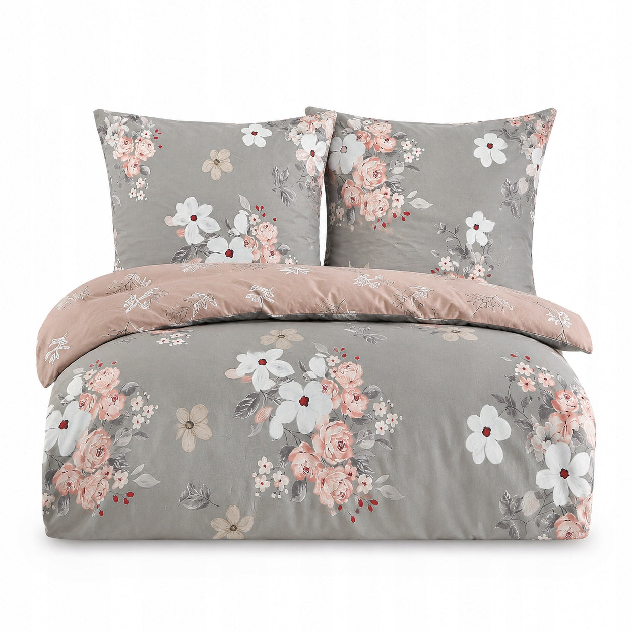 Cotton bedding ELWAY 200x220 cm 3 PARTS 100% Cotton MIX PATTERNS