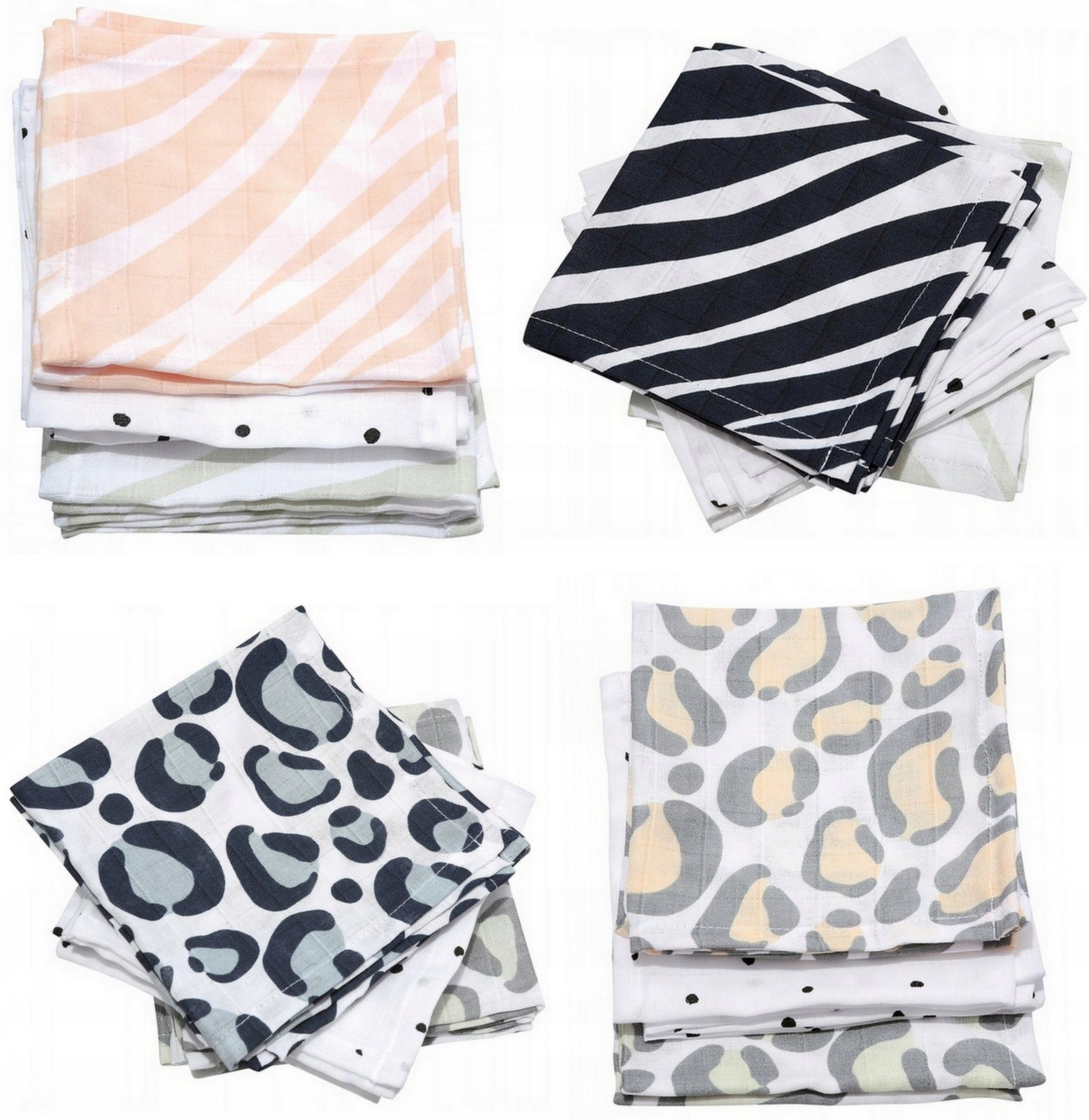 Cotton muslin wipes 7pcs Motherhood