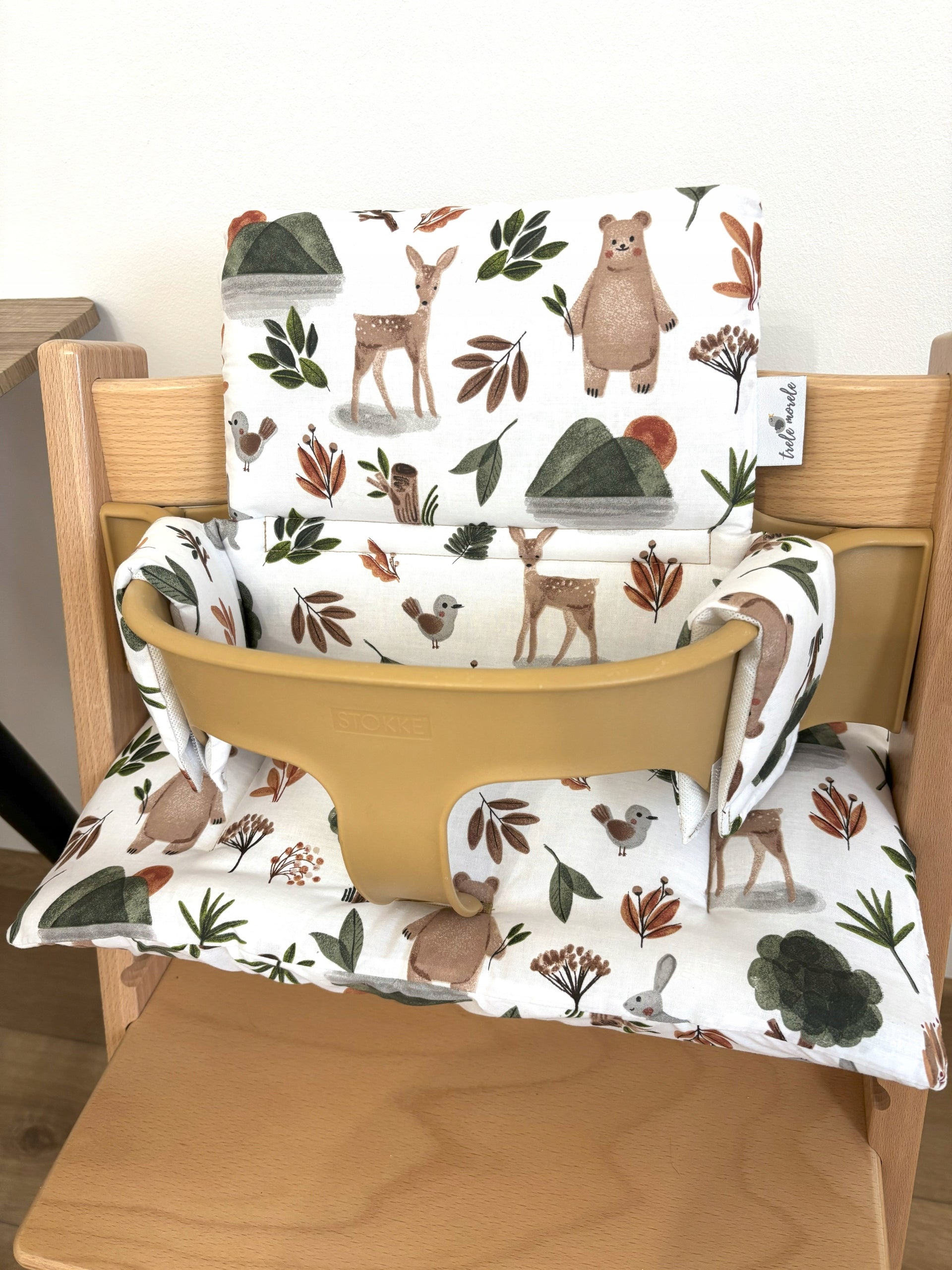 Cotton pillows for Stokke Tripp Trapp 2in1 forest