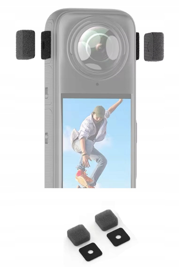 Cover Foam Sponge Wind Windbreaker Insta 360 X3 X4