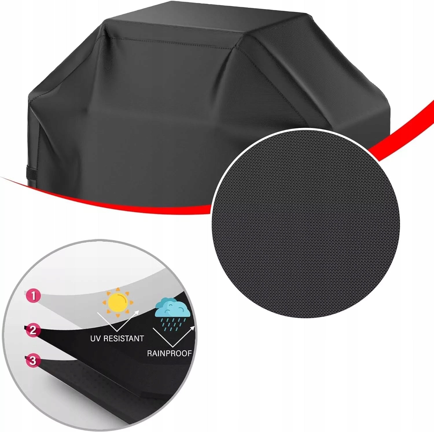 Cover Grill Cover Protective Sheet Waterproof Grila Tarpaulin Manufacturer Anytech