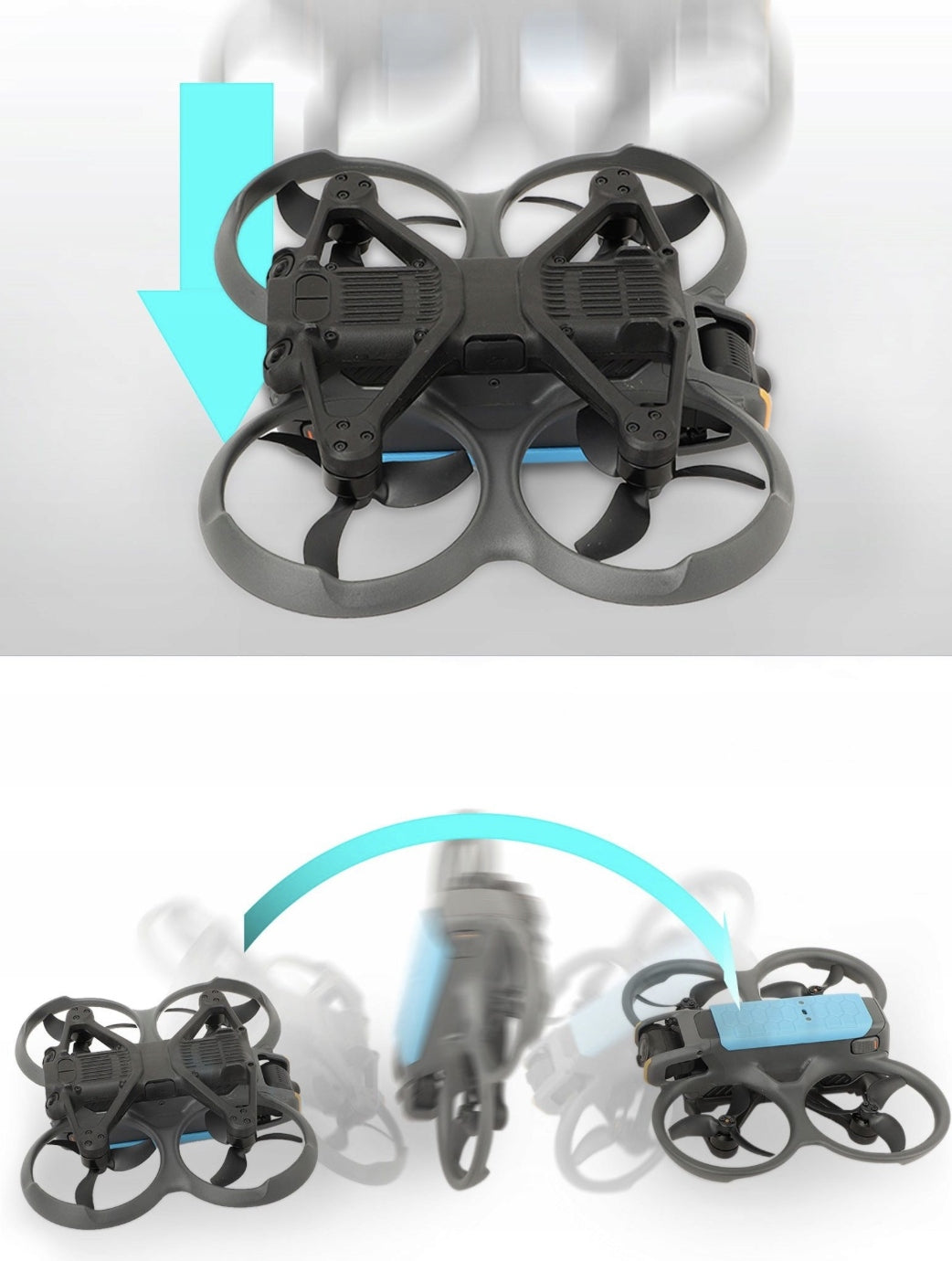 Cover Protection Battery Flap Battery Body for DJI AVATA 2 Brand Sunnylife