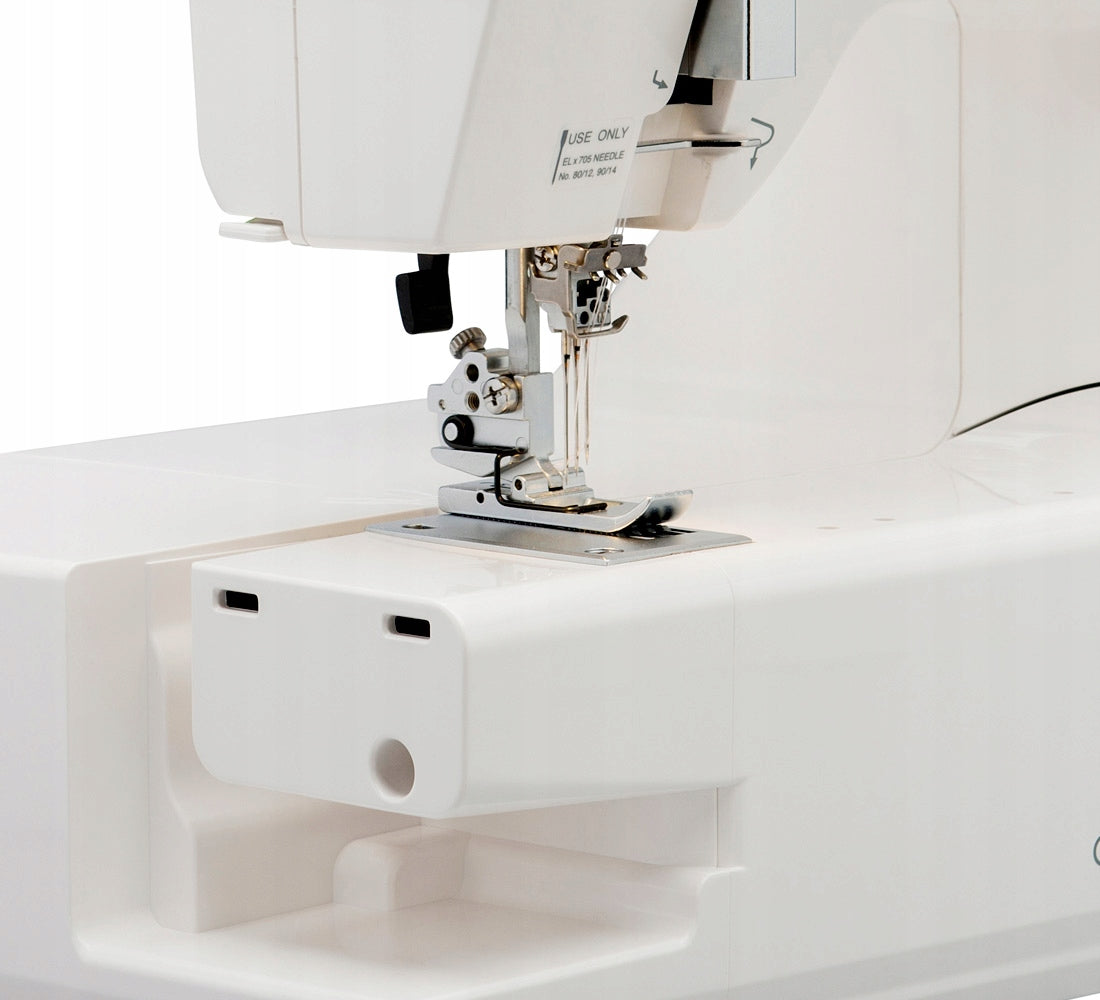 Cover Renderka JANOME 2000CPX Roll-up Finishing Machine Number of stitches 5