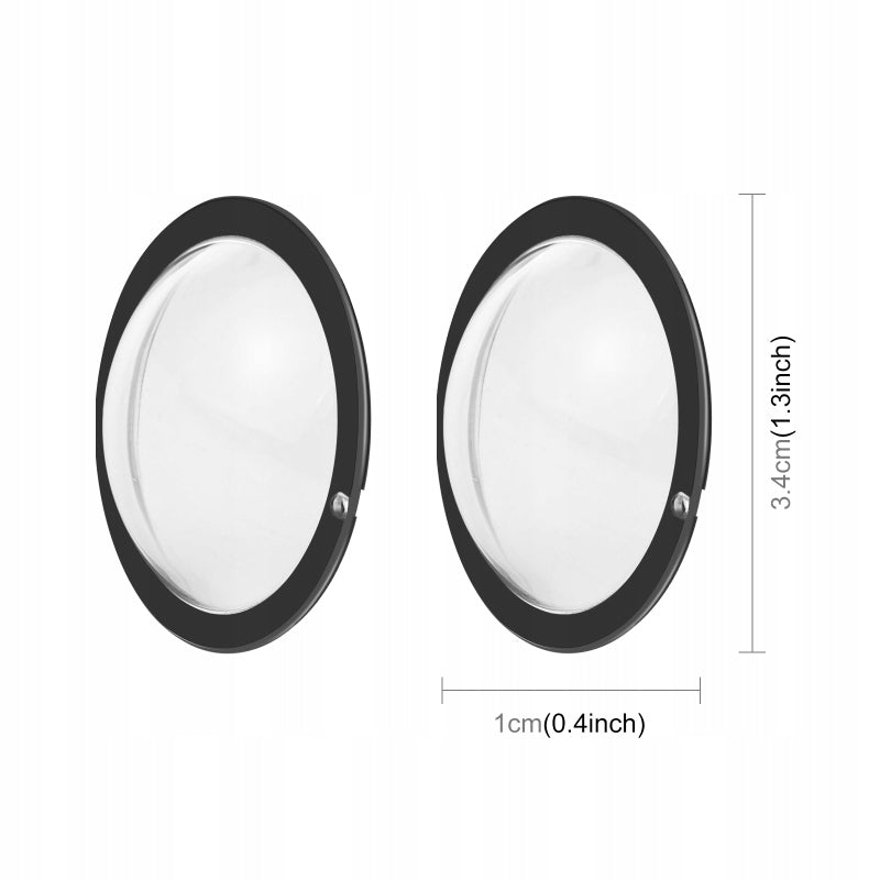 Cover Set 2x Protection Lens Cover Lenses for Insta360 X3 X 3 Brand Puluz