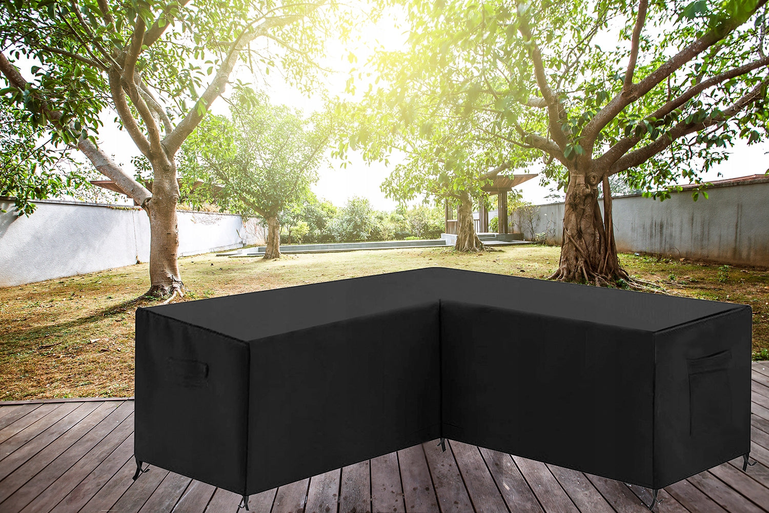 Cover for Garden Furniture Corner Sofa for Seating Set 255x255x80x85 Manufacturer Ferocity