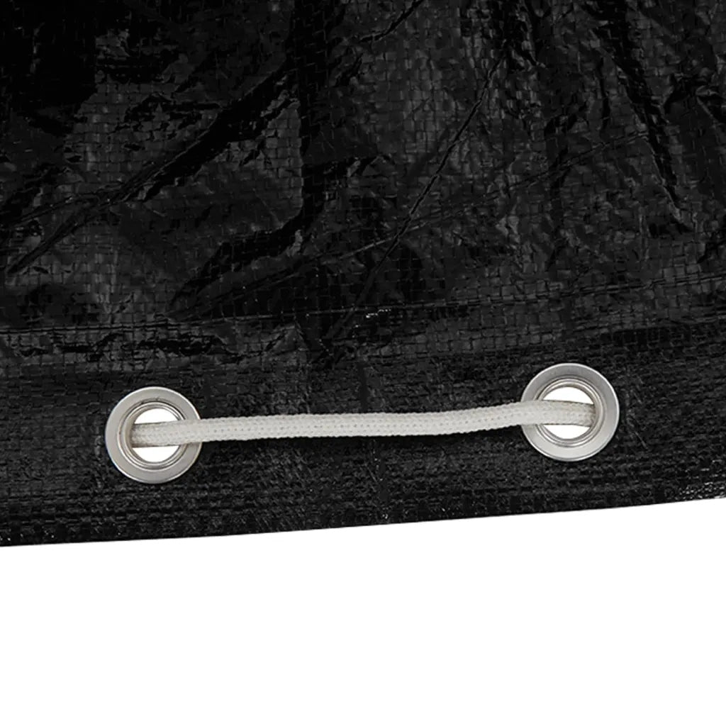 Cover for corner garden furniture, 16 meshes, 210x260x80 cm Color black