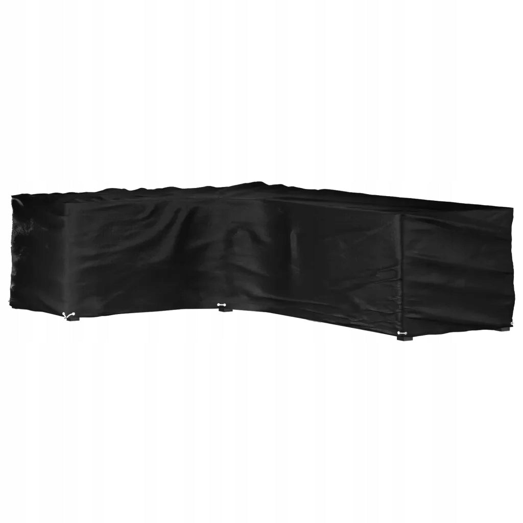 Cover for corner garden furniture, 16 meshes, 210x260x80 cm