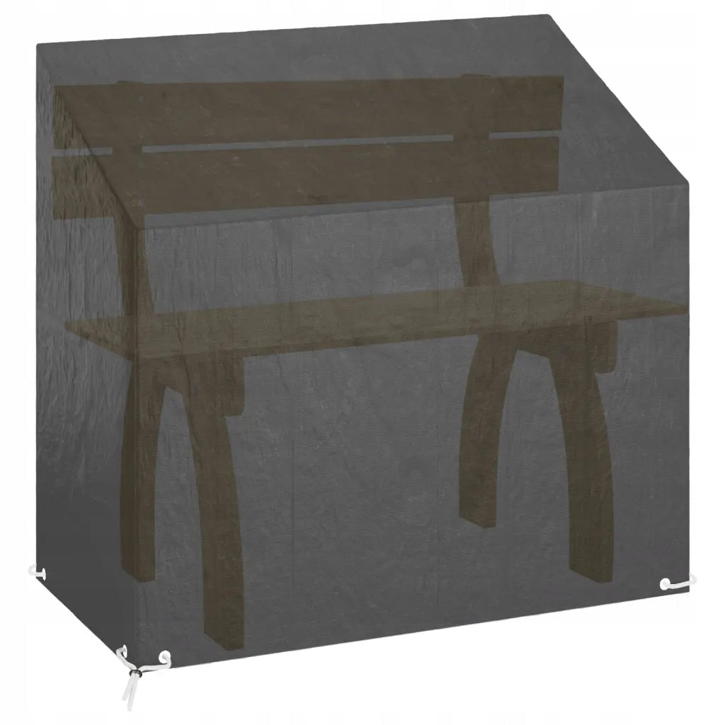 Cover for garden bench, 8 grommets, 130x70x70/88 cm, PE Manufacturer VidaXL