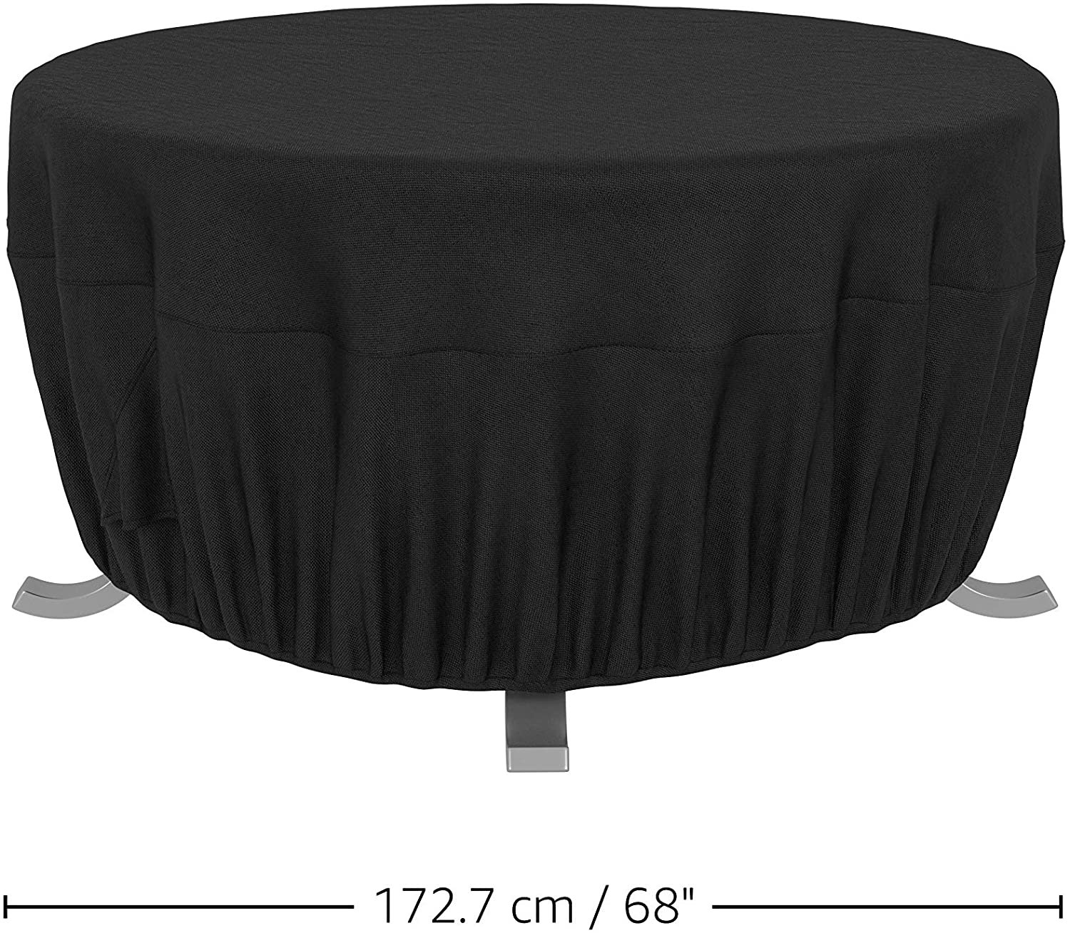 Cover for garden furniture – round cover 1,52 m, black, waterproof Manufacturer code 655302974278