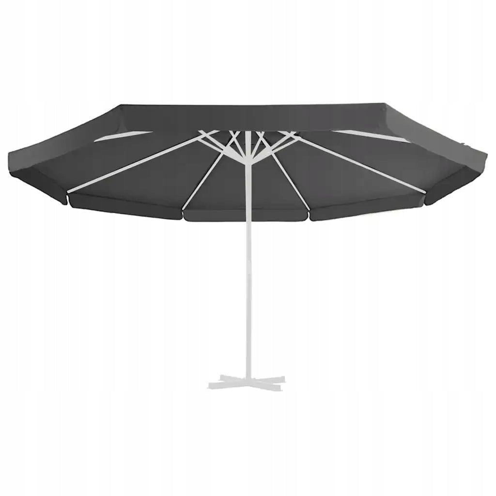 Cover for garden umbrella, anthracite, 500 cm Diameter/width 500 cm