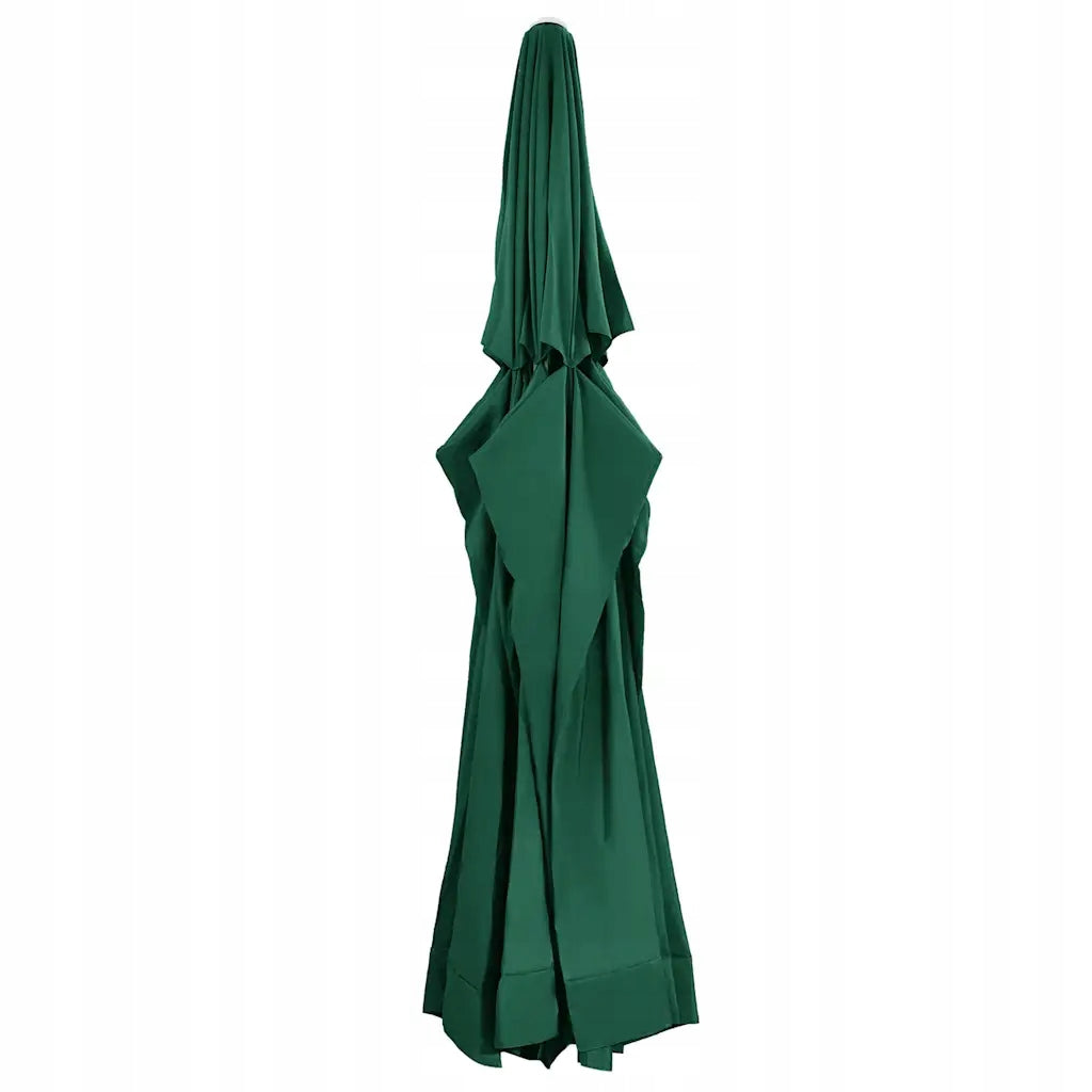 Cover for garden umbrella, green, 600 cm