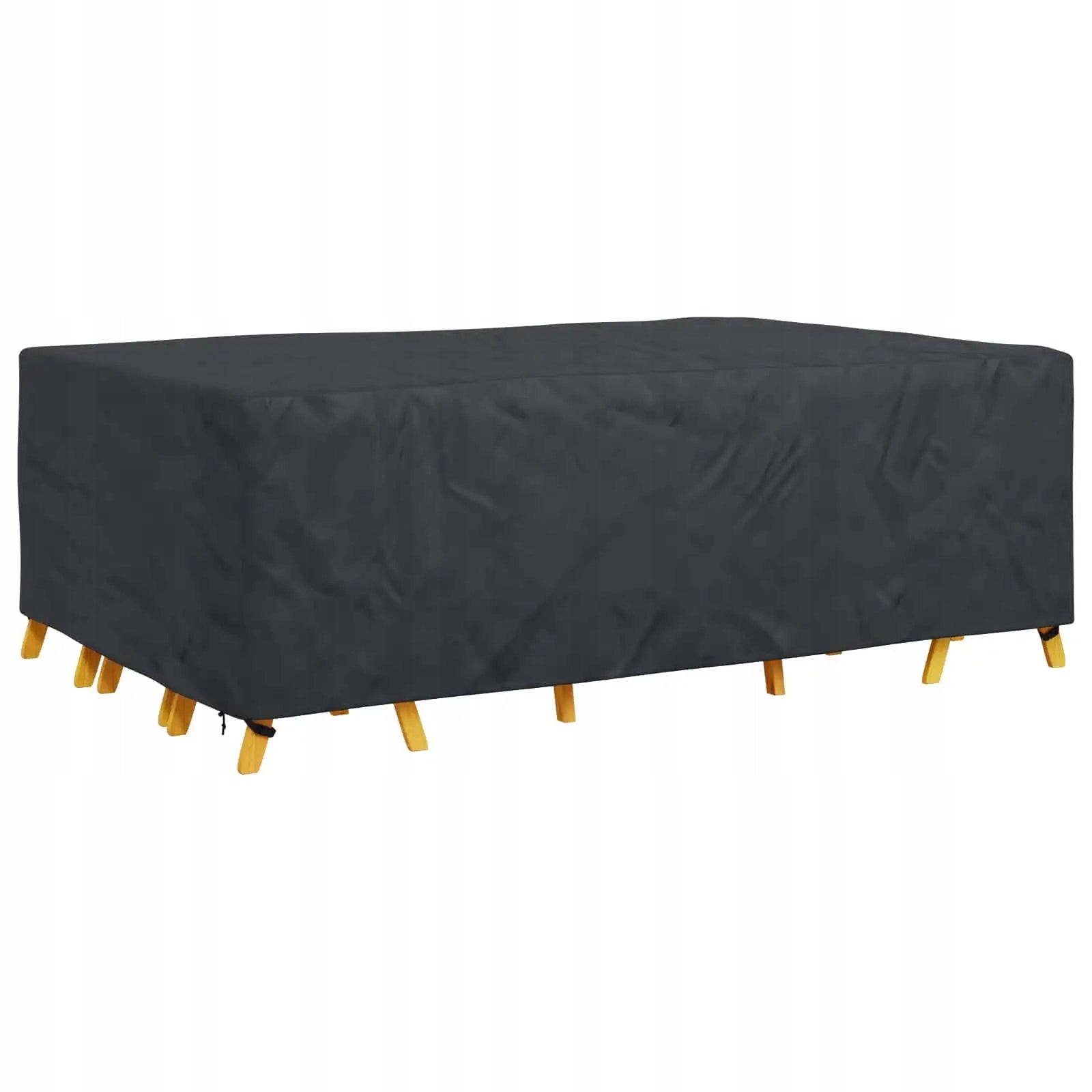 Cover for waterproof furniture, black, modern, 300 x 200 x 90 cm Length 1 cm