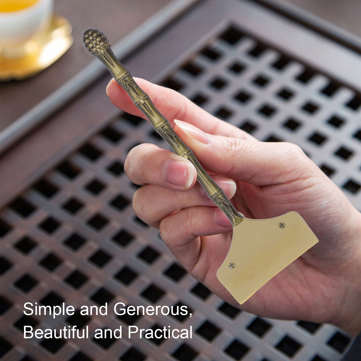 Crack for cleaning tea tray high hardness handle soft 14 Model 2747TOWV