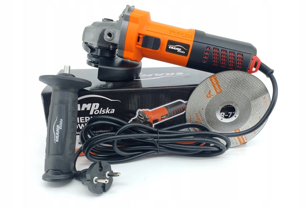 Cramp CR-7208 High Power Angle Grinder 1300W 125mm BRUSHLESS