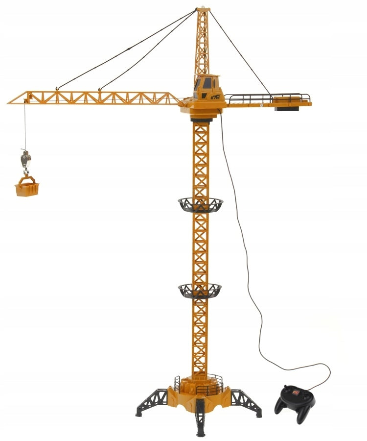Crane Construction Crane Remote Controlled 130 cm Construction Machine Pilot Packaging status original