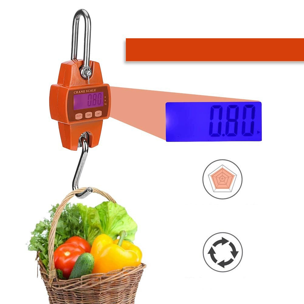 Crane Hook Scale INDUSTRIAL 300KG Rust-resistant Hanging For Large Luggage Packaging status original