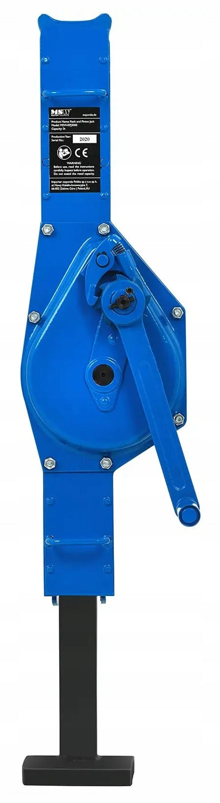 Crank lift 3t MSW MSW-RPJ3000 10061291 Brand MSW Motor Technics