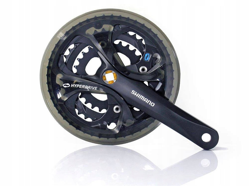 Crank mechanism 3 row Shimano Acera FC-M361 175mm 42/32/22T Dedicated for BMX bikes cross bikes dirt bikes enduro bikes MTB (mountain bikes) cyclocross bikes street bikes road bikes trail bikes trekking bikes downhill bikes