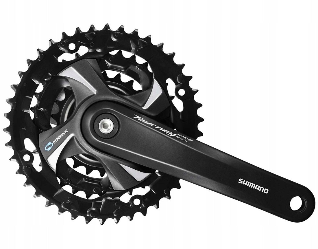 Crank mechanism SHIMANO FC-TX801 48/38/28T 175mm 6/7/8rz black