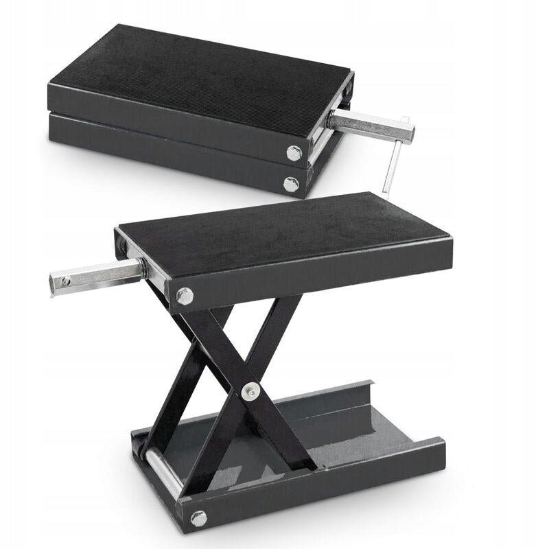 Crank scissor lift for motorcycle 450kg graphite