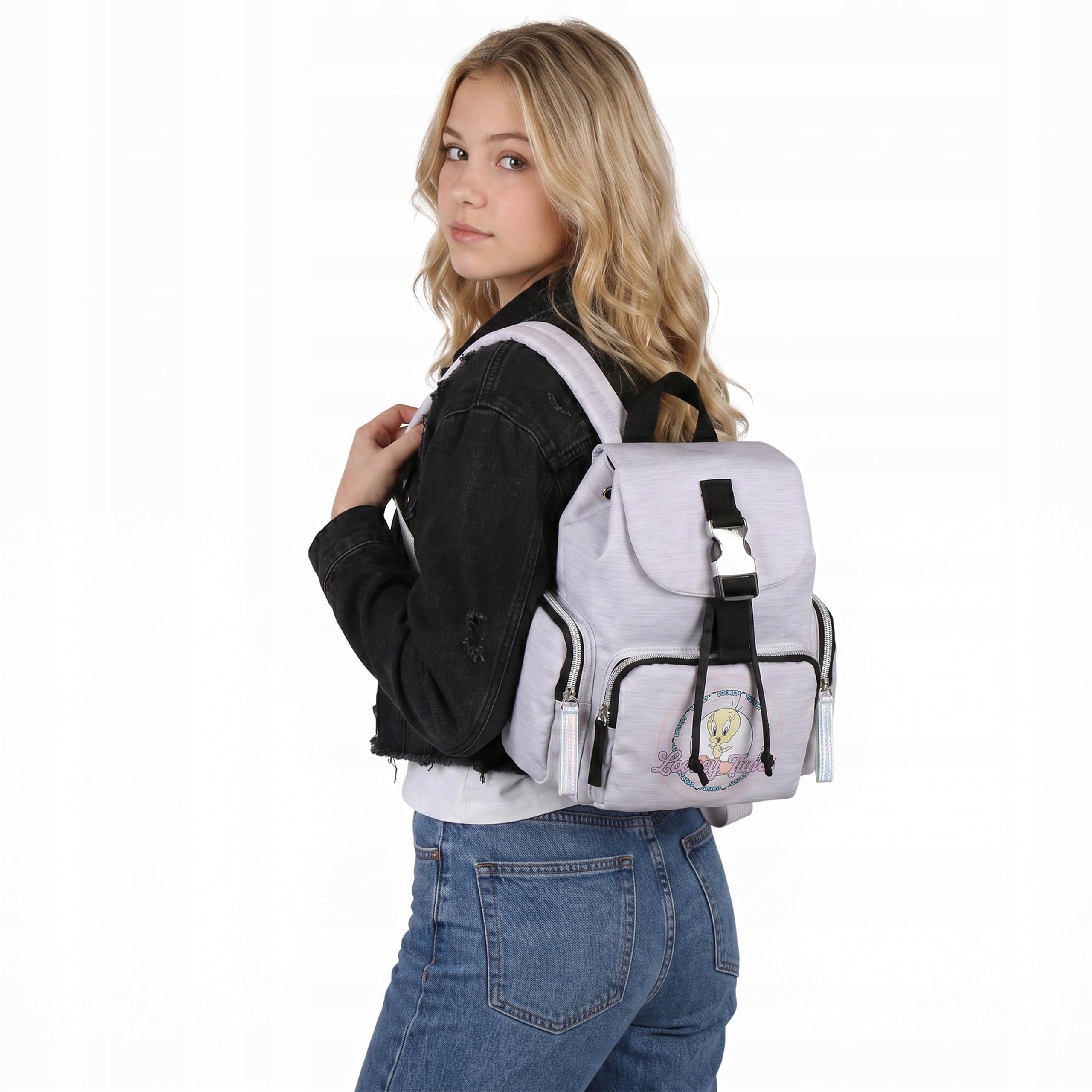 Crazy Melodies Tweety SMALL CITY backpack, backpack FOR TRIPS Brand Disney