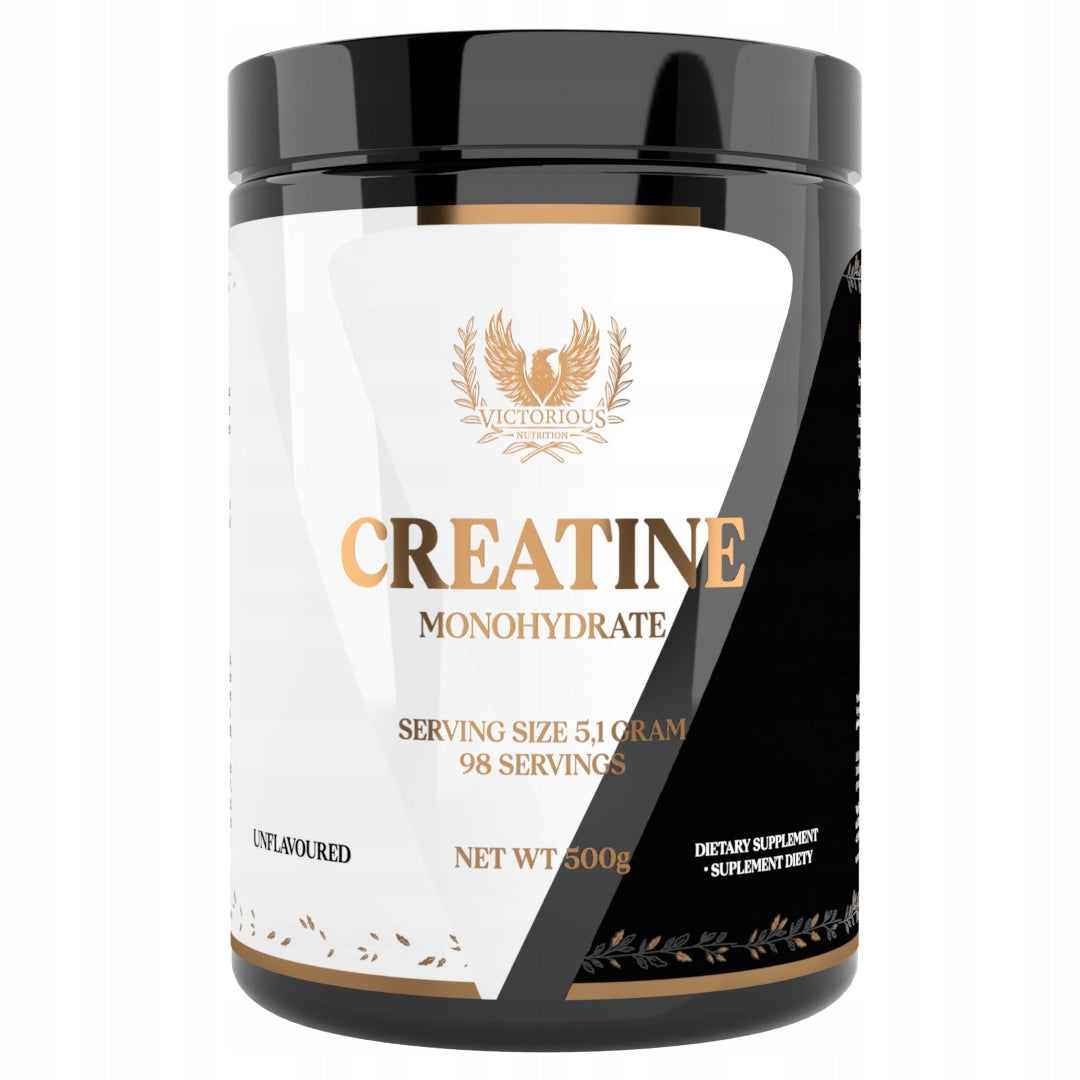 Creatine 500g Creatine Monohydrate 200 Mesh Natural Research Victorious Expiration date at least 3 months from the date of purchase