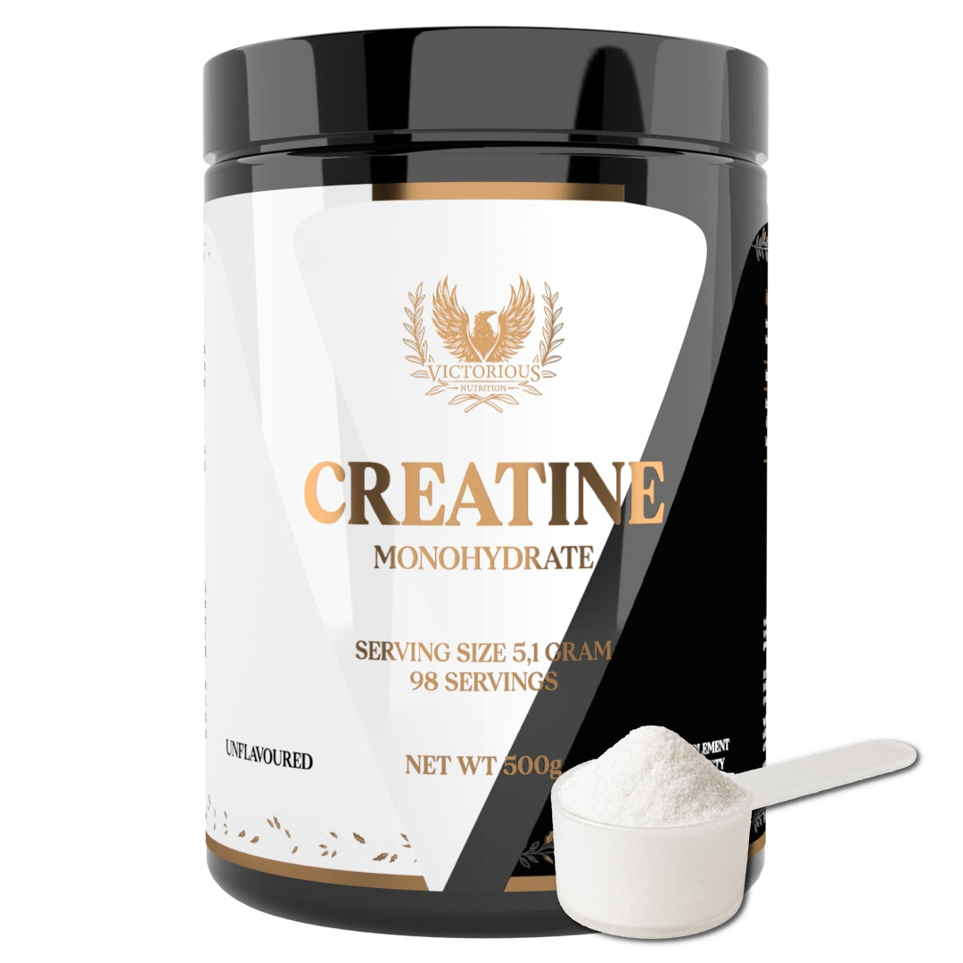 Creatine 500g Creatine Monohydrate 200 Mesh Natural Research Victorious