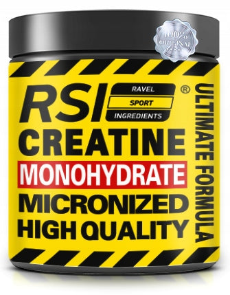 Creatine Micronized Monohydrate Powder Pure Taste of Nature RSIsport 500g