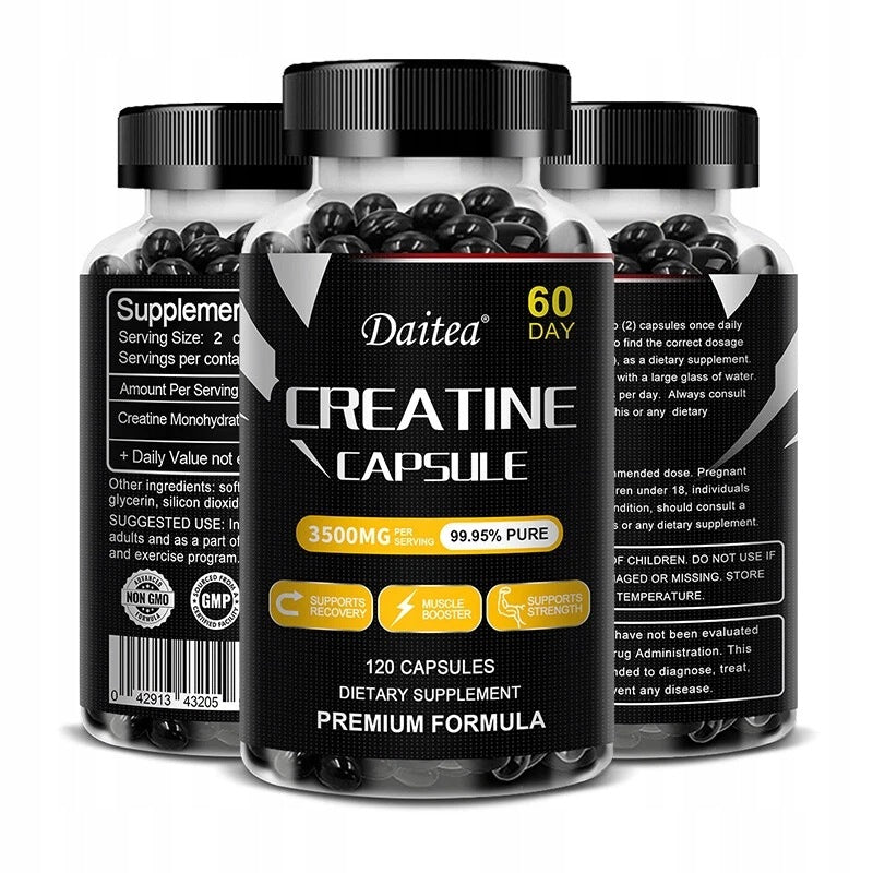 Creatine Monohydrate - Energy & Stamina, Muscle Health, Testosterone Booster Packaging status original