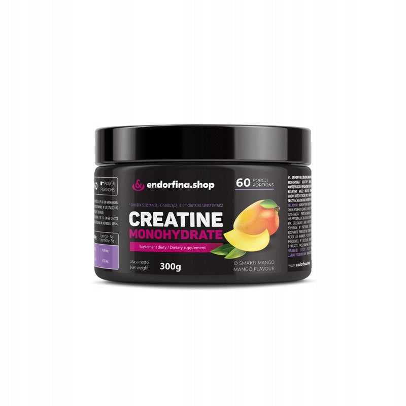 Creatine Monohydrate Mango 300g - Endorfina.shop