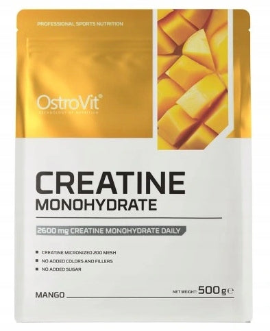 Creatine Monohydrate Ostrovit Mango Supports Muscle Mass Growth 500g EAN (GTIN) 5902232617634