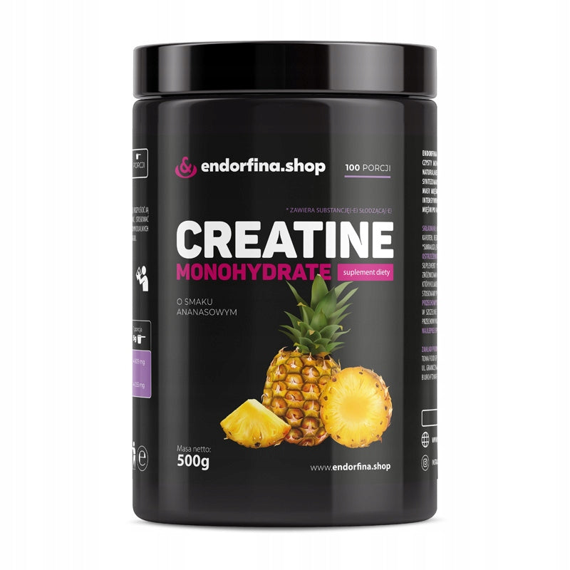 Creatine Monohydrate Pineapple 500g Endorfina.shop