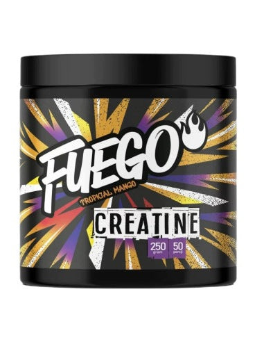 Creatine Monohydrate Powder Fuego Tropical Mango 250g