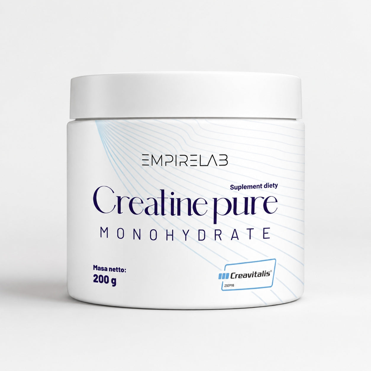 Creatine Monohydrate Pure Creavitalis 200g EmpireLab | PURE COMPOSITION | STRENGTH Packaging status original
