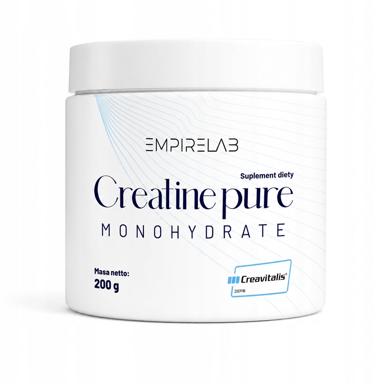 Creatine Monohydrate Pure Creavitalis 200g EmpireLab | PURE COMPOSITION | STRENGTH